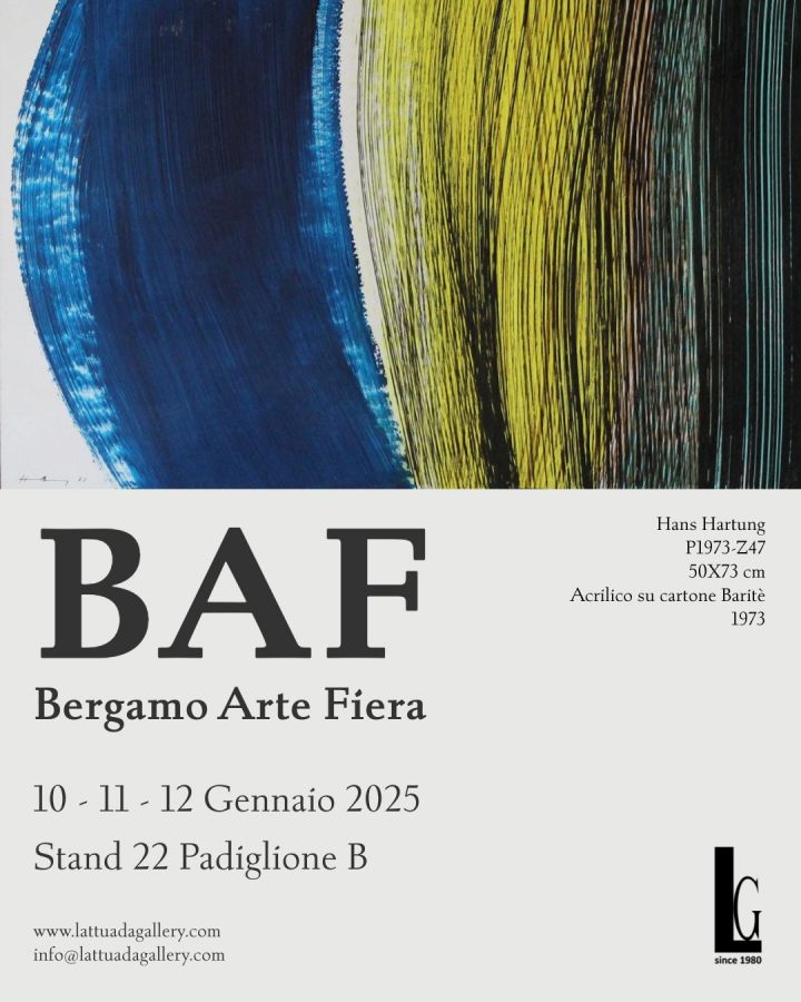 Bergamo Arte Fiera  - Padiglione B - Stand 22 - 10.11.12 Gennaio 2025 