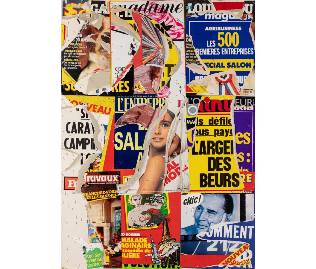 Carrefour Arts & Métiers JACQUES   VILLEGLE'