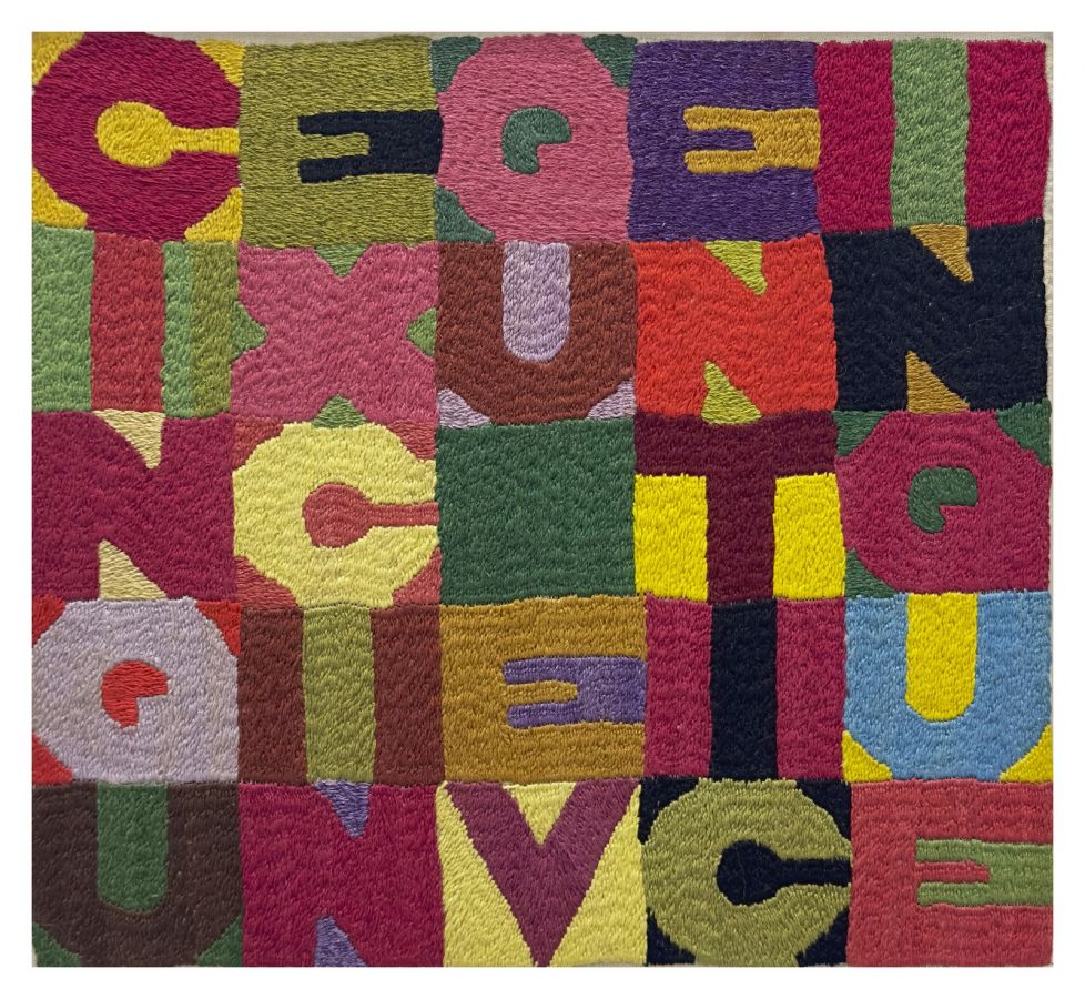 cinque x cinque venticinque  ALGHIERO   BOETTI