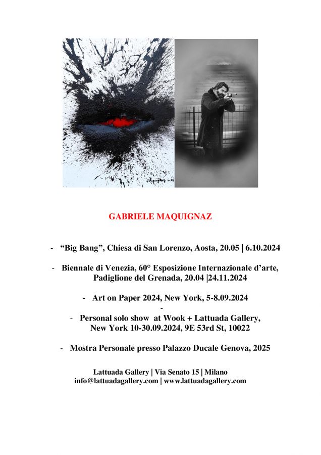 GABRIELE MAQUIGNAZ UPCOMING EVENTS