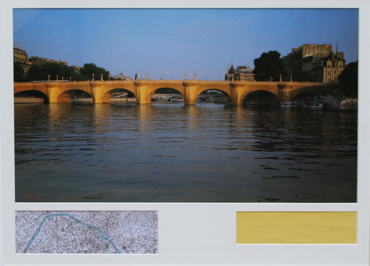 The pont neuf wrapped, Paris JAVASEN   CHRISTO
